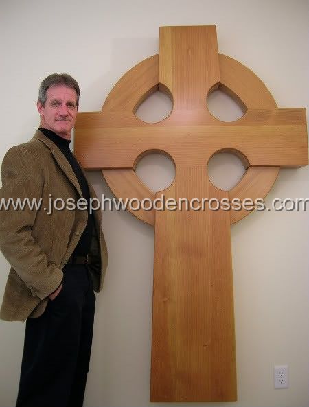 Wooden Cross Keychain - Century Farm Crosses